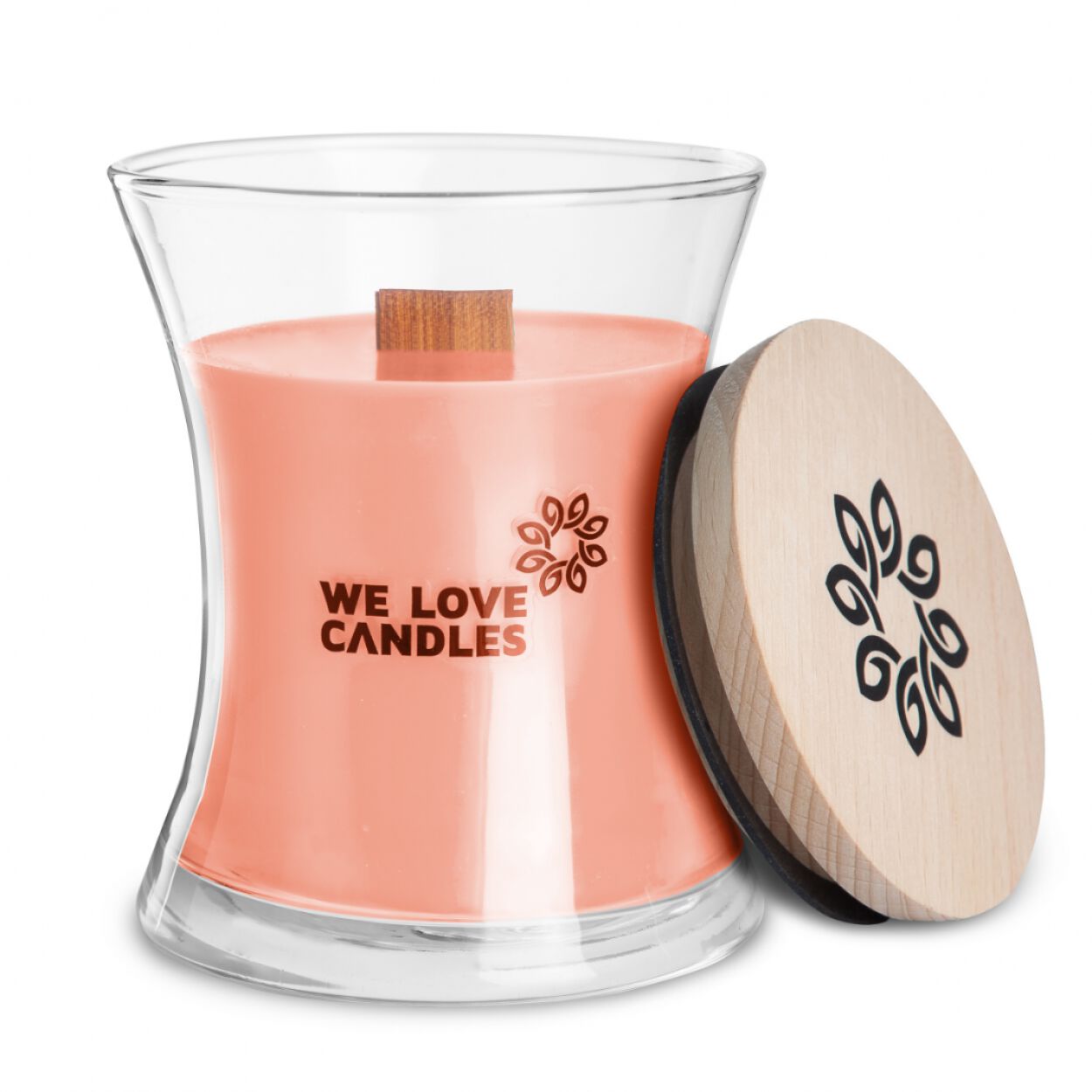 We Love Candles Basic ароматическая свеча Rhubarb&Lily, 300 г