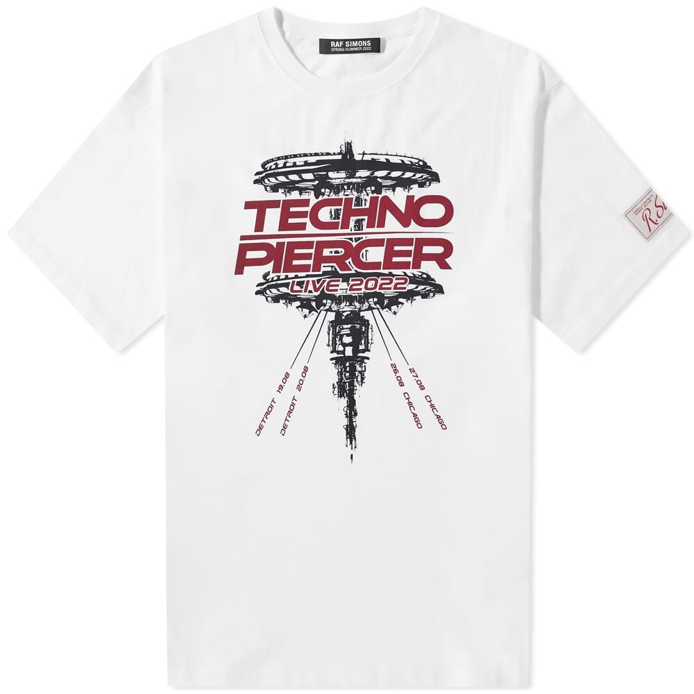 

Футболка Raf Simons Techno Piercer Tee, Коричневый