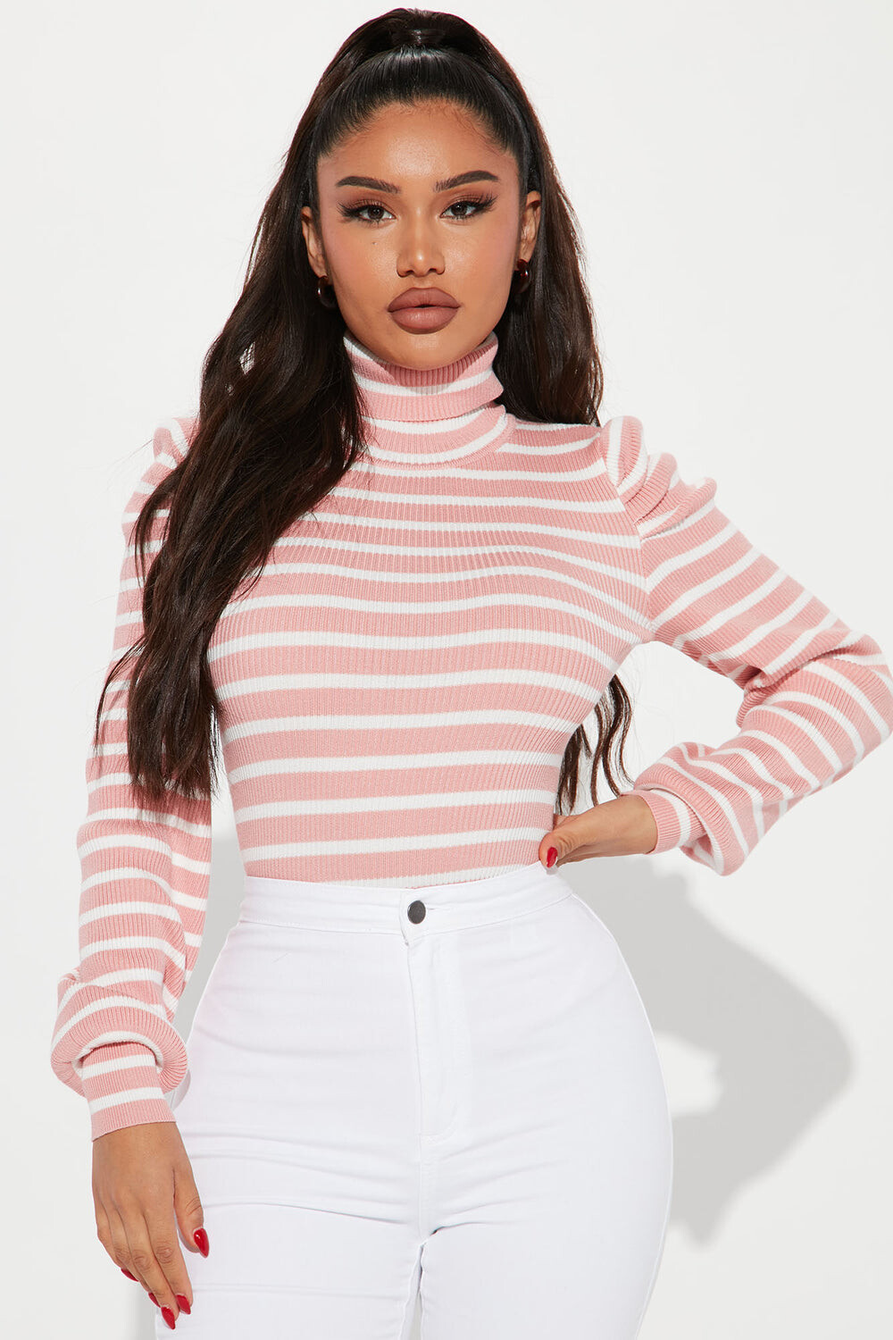 

Свитер Fashion Nova RAD2130FN, роза, Красный