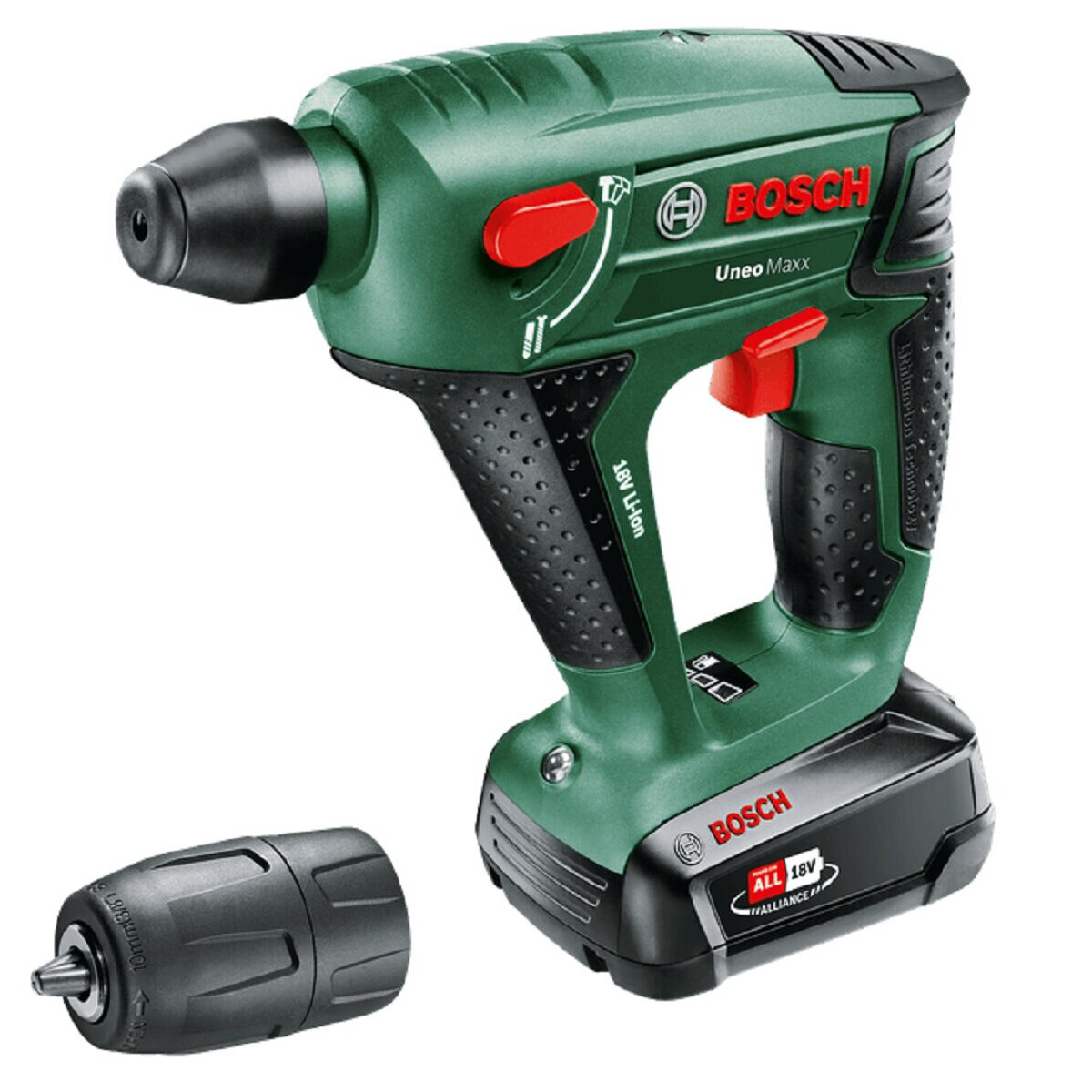 

Аккумуляторный перфоратор BOSCH Uneo Maxx 060395230F