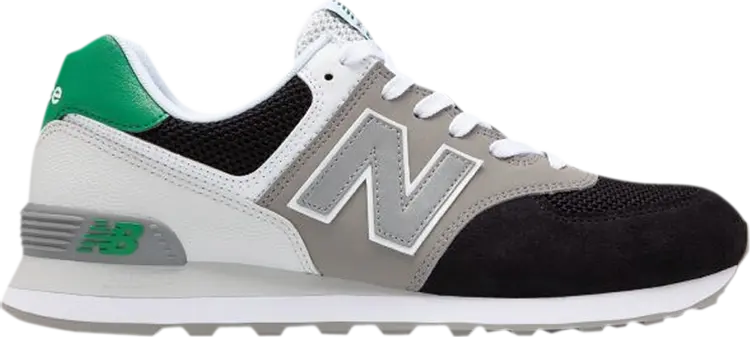 

Кроссовки New Balance 574, белый/серый/зеленый