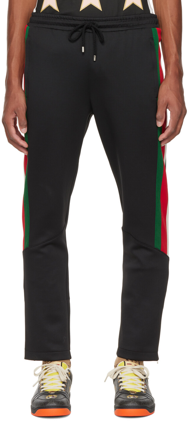 

Черные брюки Web Lounge Gucci, Черный