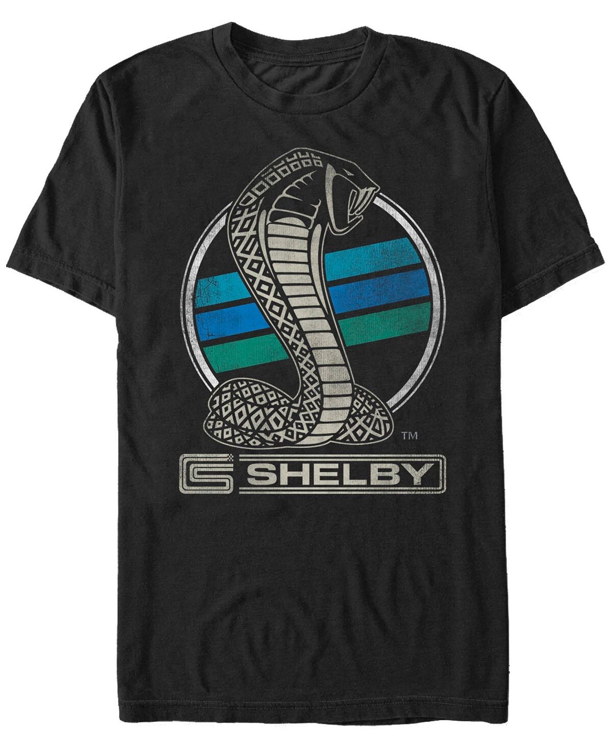 

Мужская футболка с коротким рукавом shelby cobra sphere Fifth Sun, черный