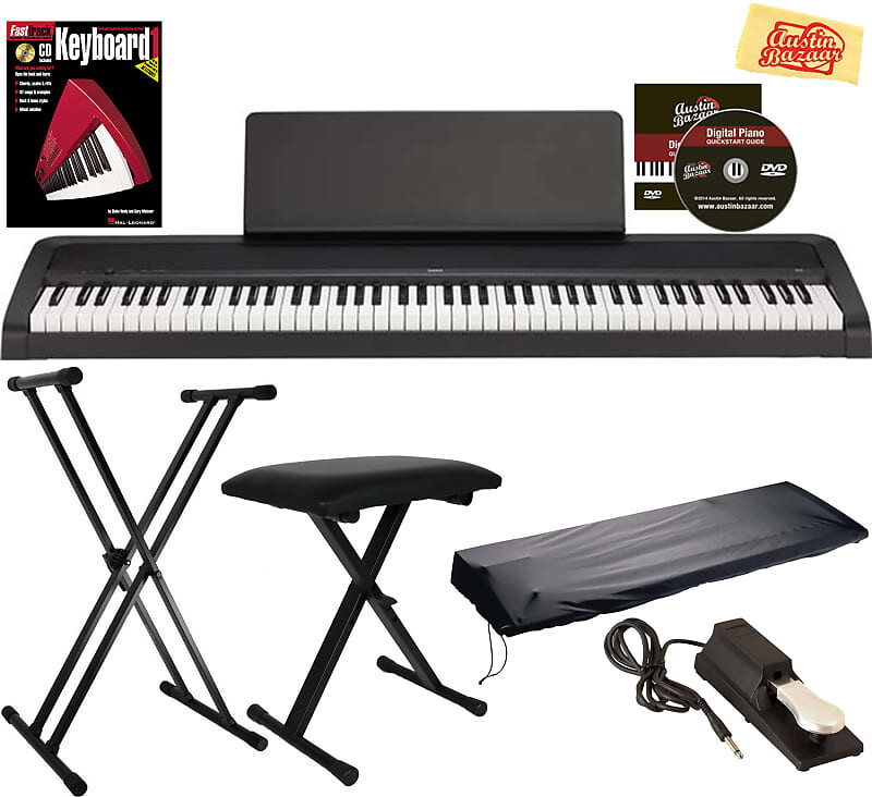 

Цифровое пианино Korg B2 - черное с регулируемой подставкой B2BK-COMBO-PRO-2