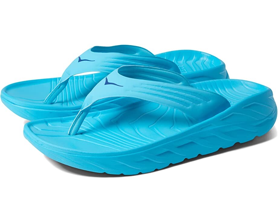 

Сандалии Ora Recovery Flip Hoka, синий