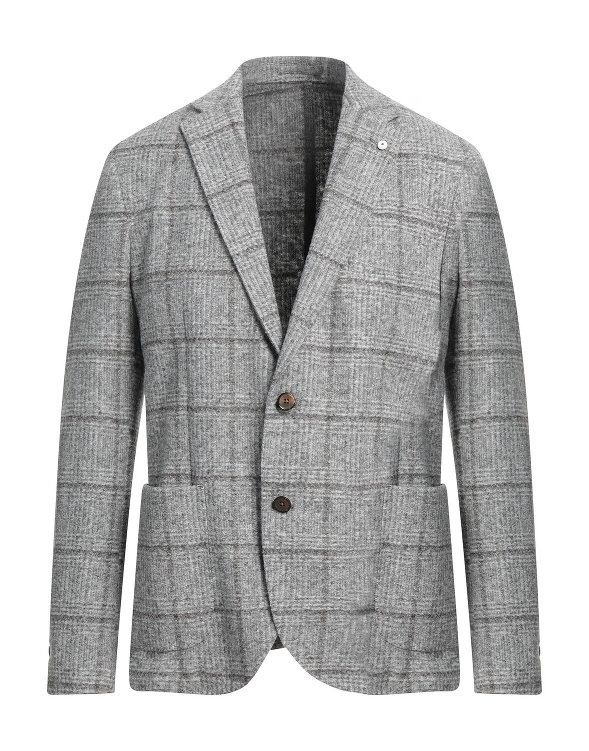 

Блейзер L.B.M. 1911 Flannel Tartan Pattern, серый
