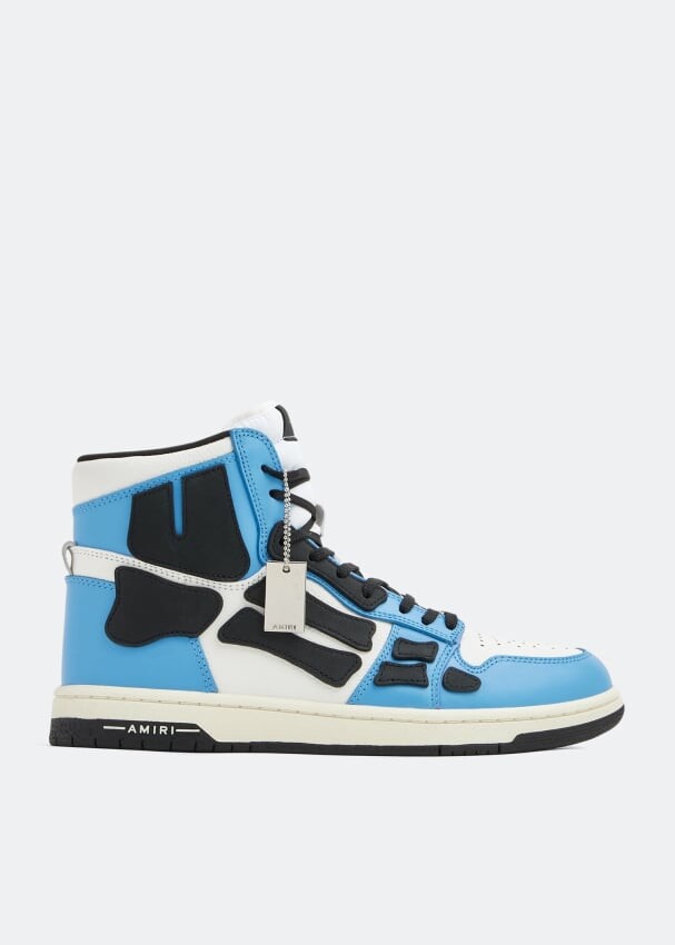 

Кроссовки AMIRI Skel hi-top sneakers, синий