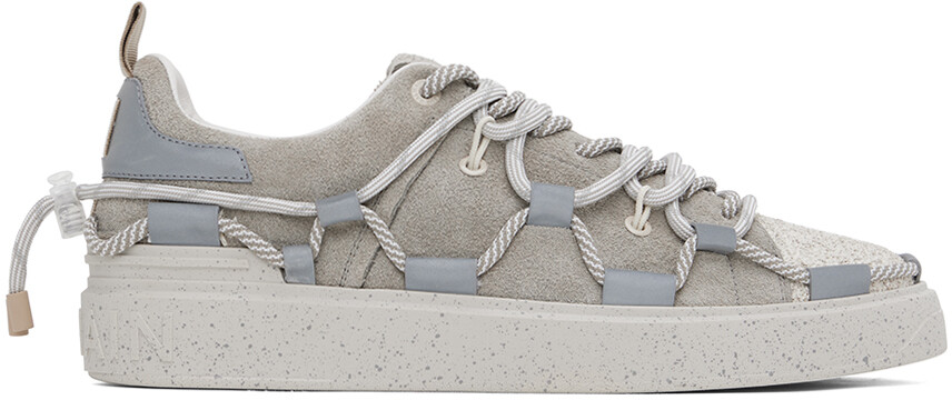 

Серые кроссовки B-Court Balmain