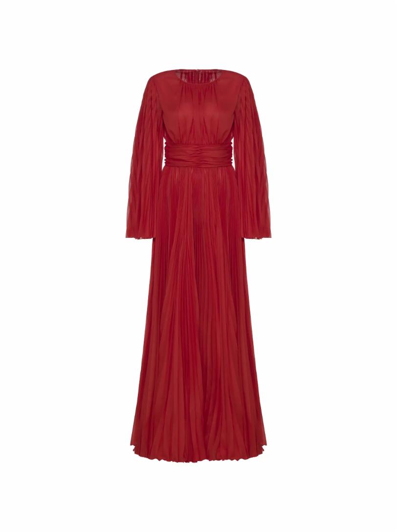 Шифоновое платье макси Dolce&Gabbana