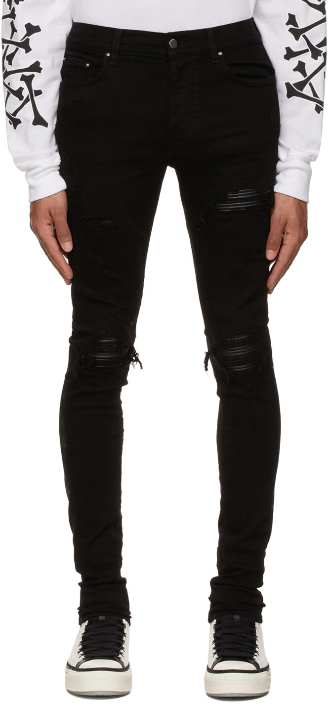 

Черные джинсы MX1 AMIRI