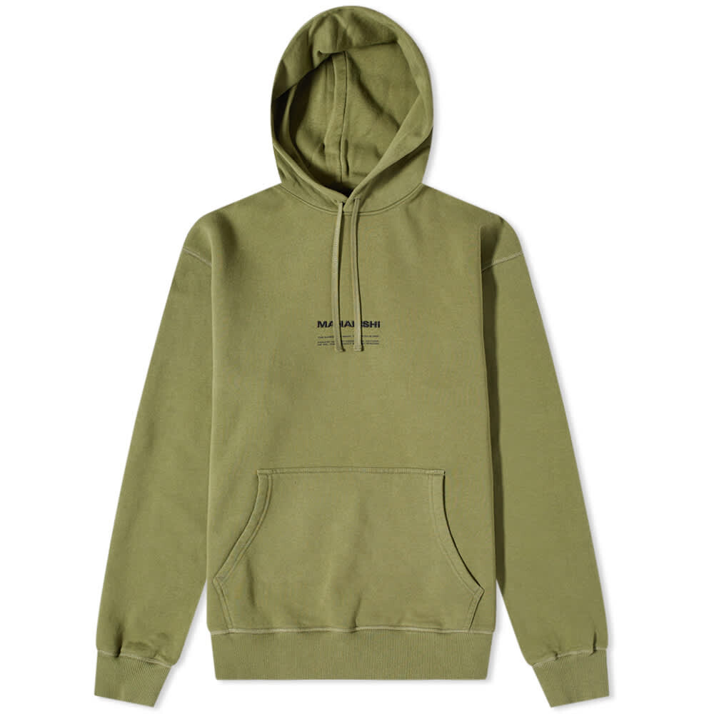 

Толстовка Maharishi Classic MILTYPE Popover Hoody, Серый
