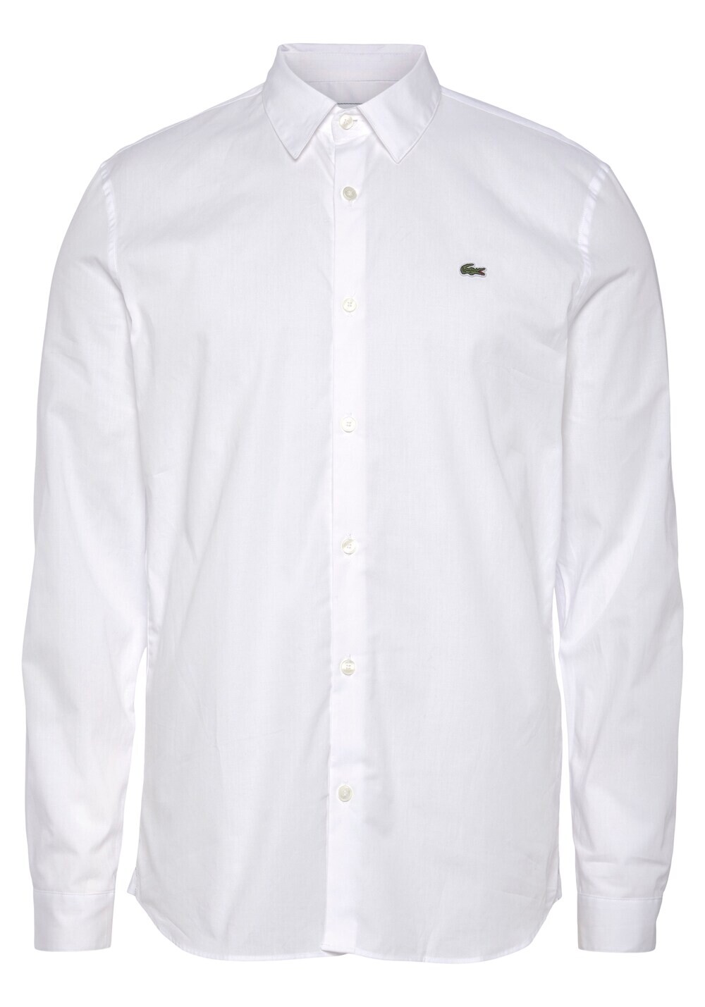 

Деловая рубашка стандартного кроя Lacoste, белый