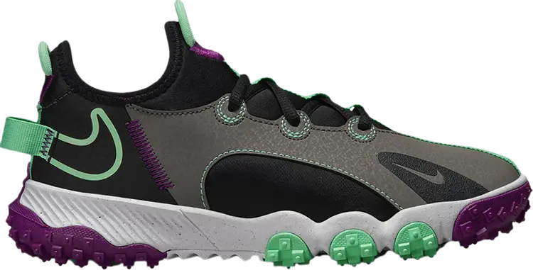 

Кроссовки Nike Future Field GS 'Black Green Glow', черный