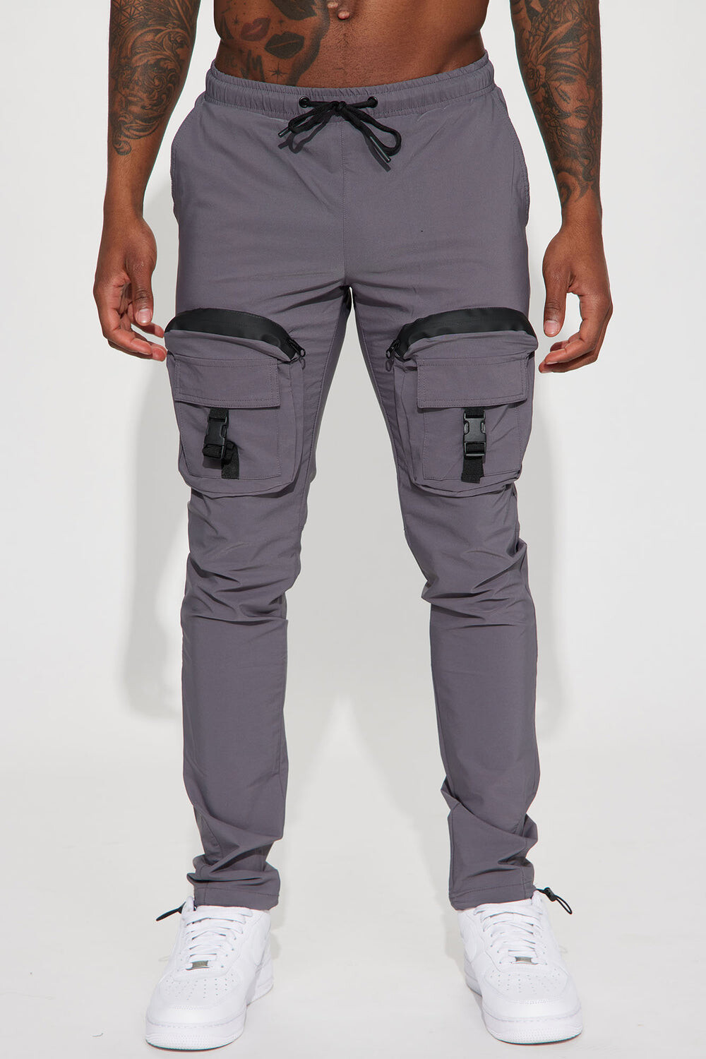 

Брюки карго Fashion Nova SS23B721, серый