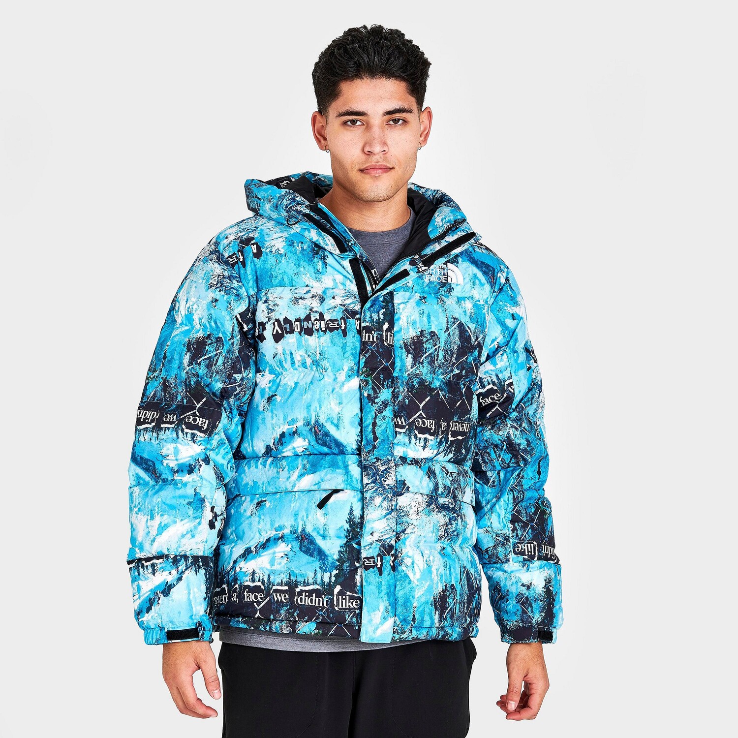 

Мужская парка с принтом The North Face HMLYN, синий