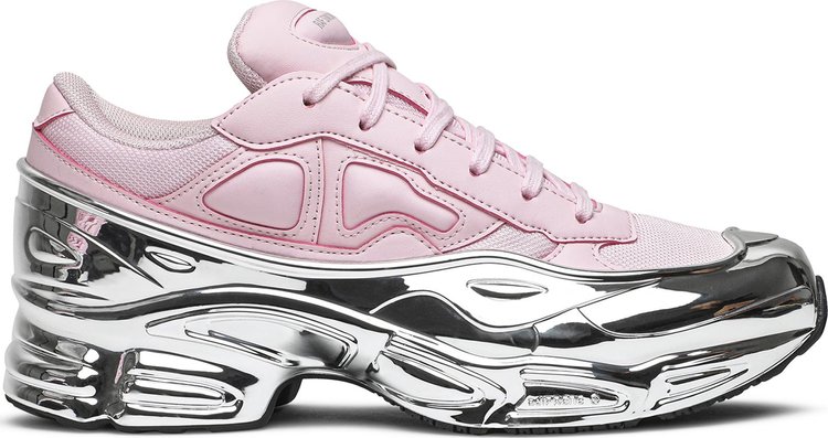 Кроссовки Adidas Raf Simons x Ozweego 'Mirrored - Clear Pink', розовый
