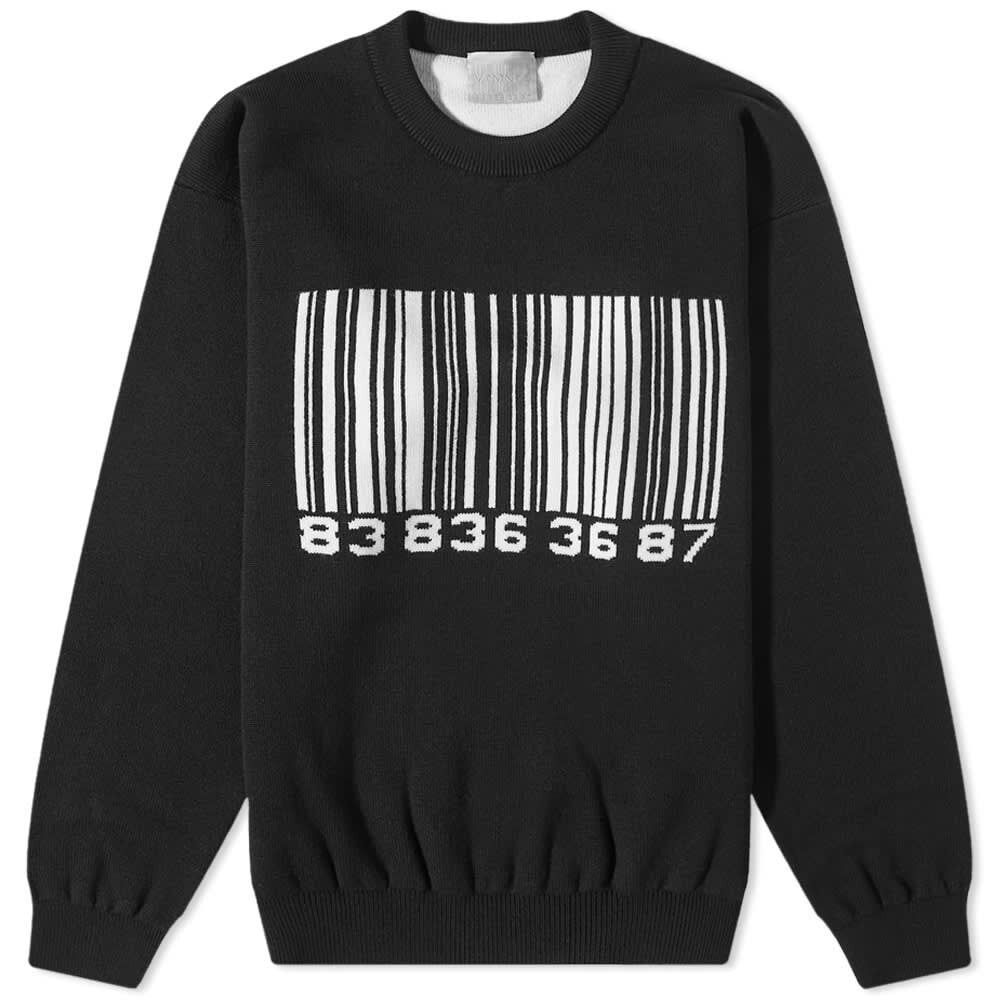 

Джемпер VTMNTS Big Barcode Crew Knit