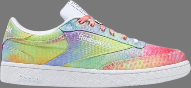 Reebok club 2024 c 85 rainbow