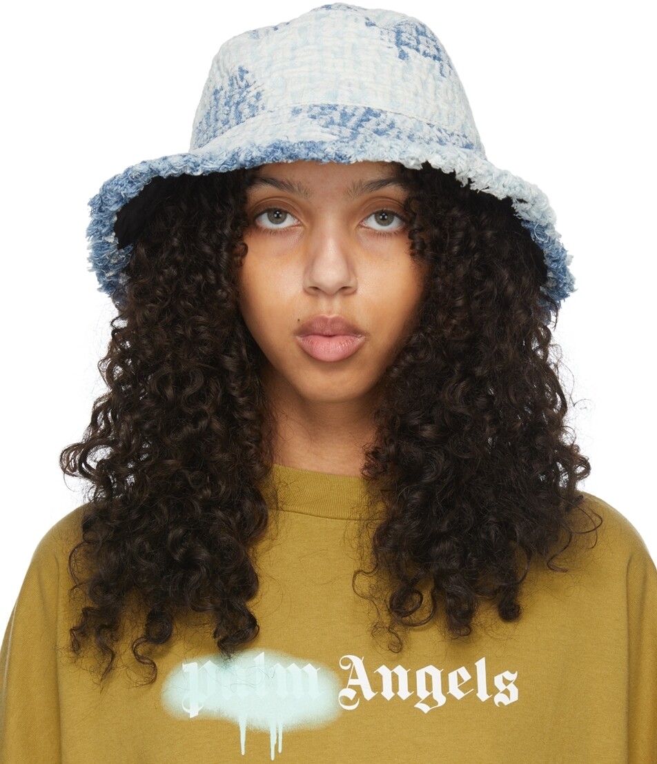 

Синяя Федора с монограммой Palm Angels