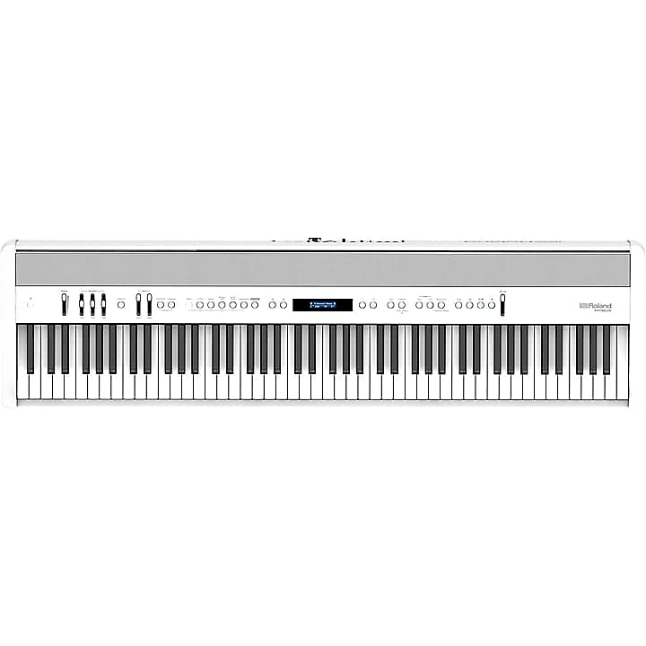 Цифровое пианино Roland FP-60X — белое FP-60X Digital Piano цифровое пианино roland fp 60x wh
