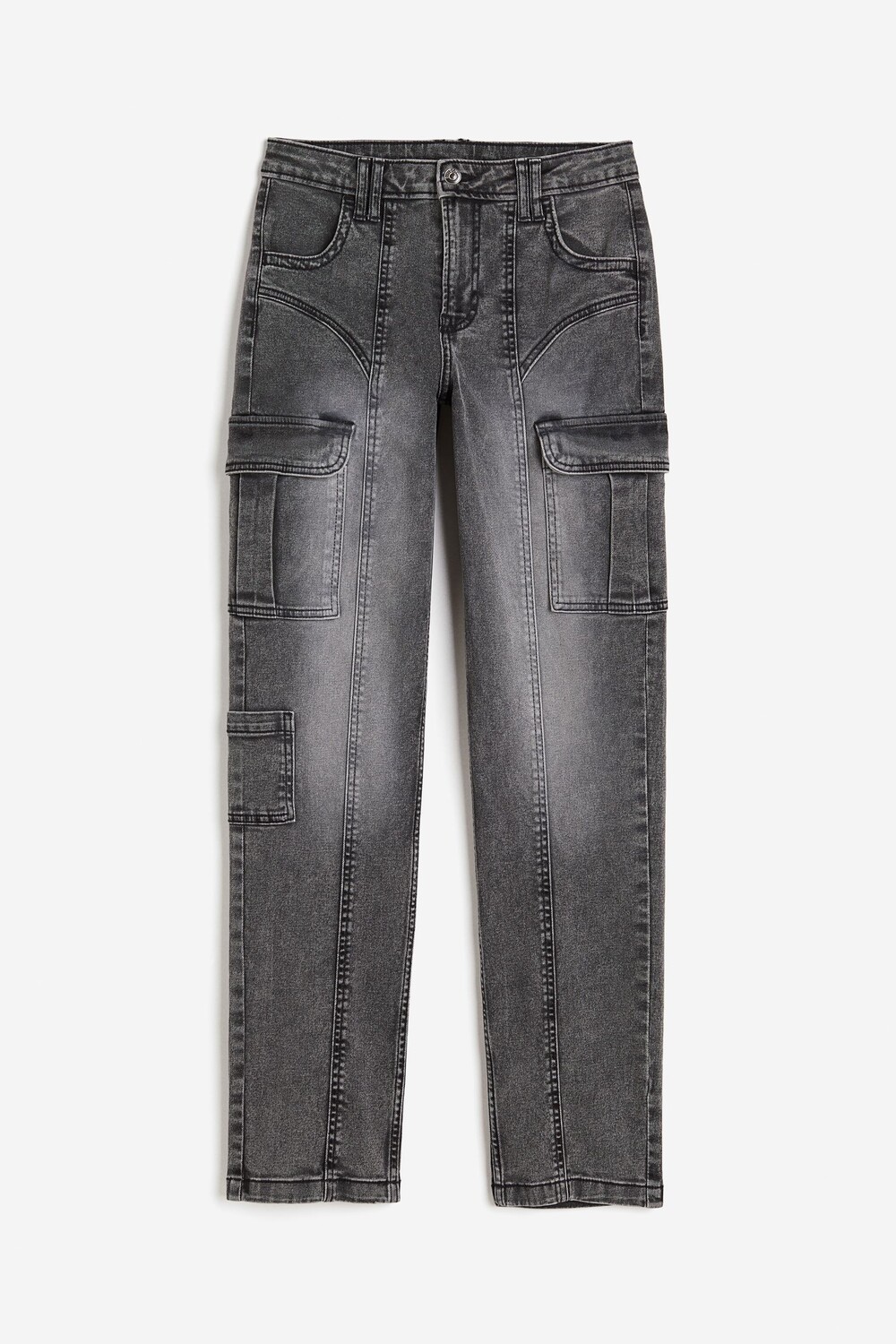 

Джинсы H&M Cargo, темно-серый