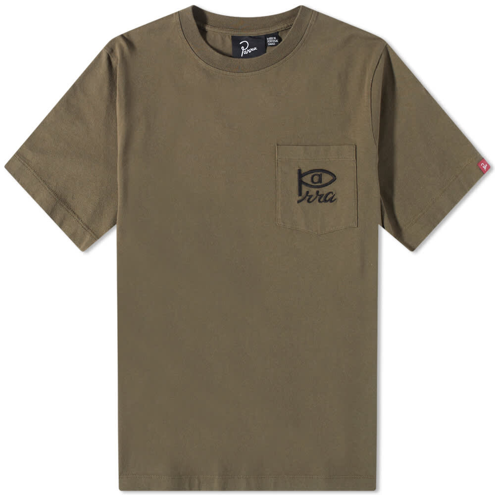 

Футболка By Parra Weird Eye Logo Pocket Tee, Серый