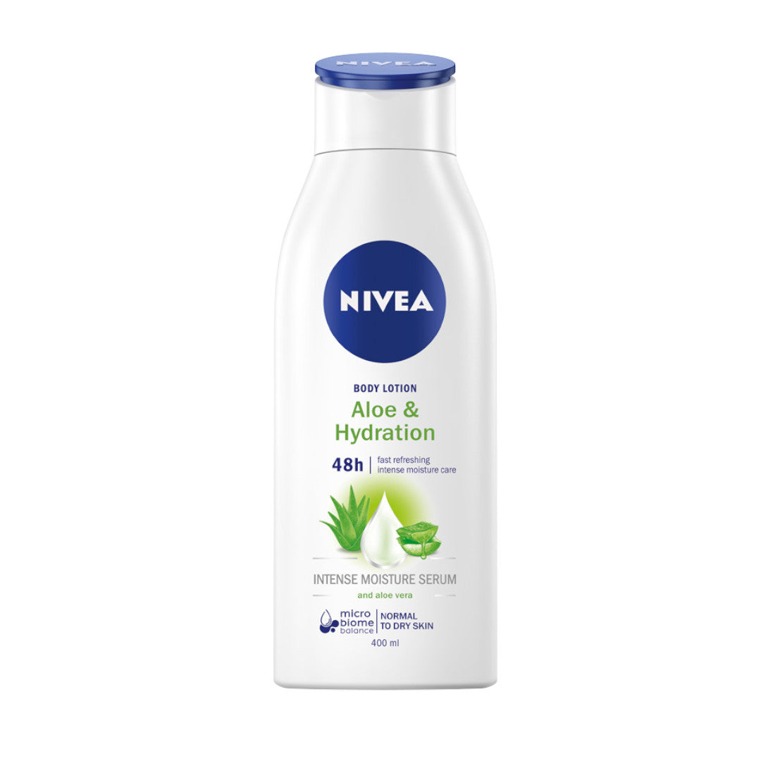 Nivea Успокаивающий лосьон для тела Aloe & Hydration 400 мл