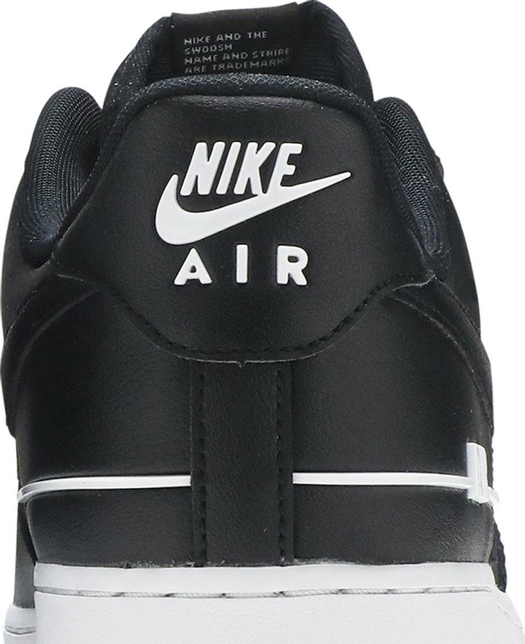 Nike Air Force 1 07 LV8 Double Air Pack Black