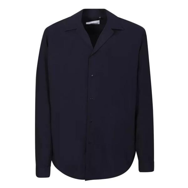 

Футболка cuban collar navy shirt Costumein, синий