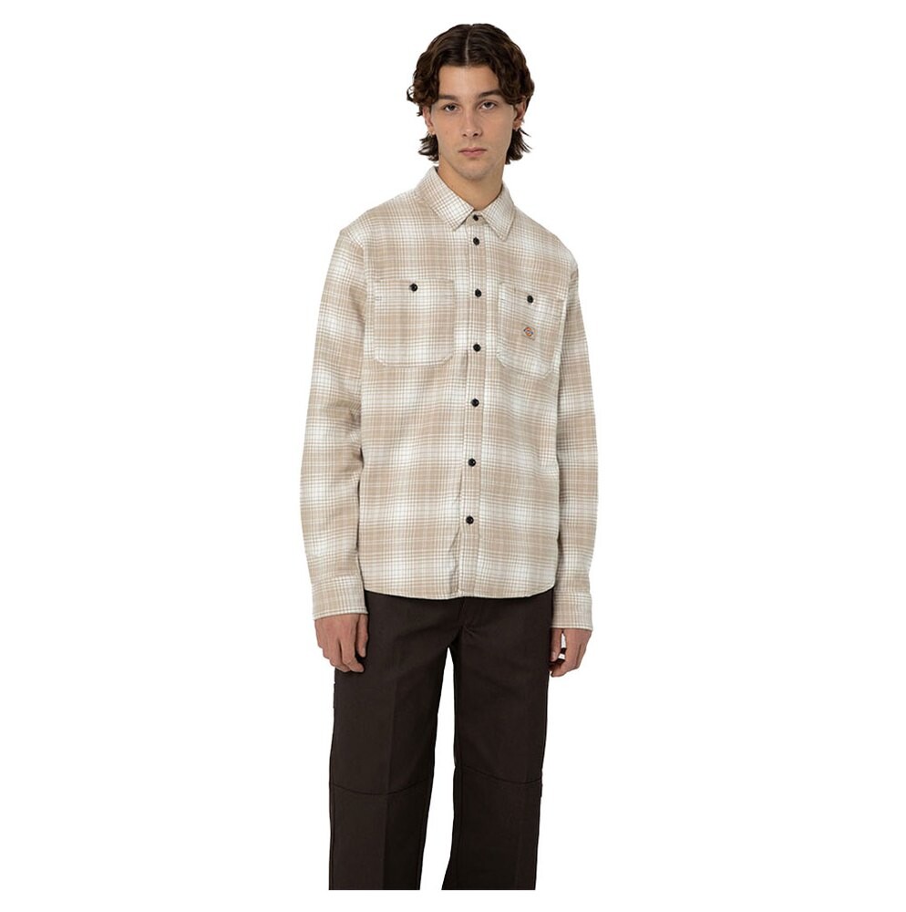 

Рубашка с длинным рукавом Dickies Evansville, бежевый