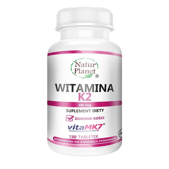 Витамин К2 120 таб - Natur Planet витамин к2 таб 100мкг 30