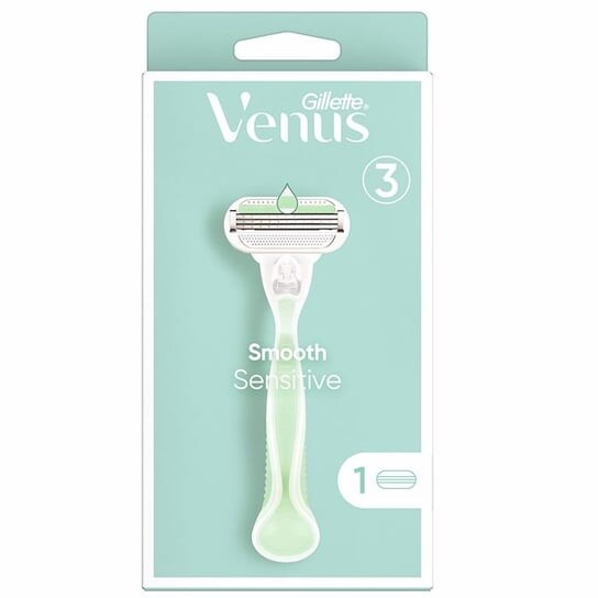 

Бритва Gillette,Venus Smooth Sensitive + сменное лезвие