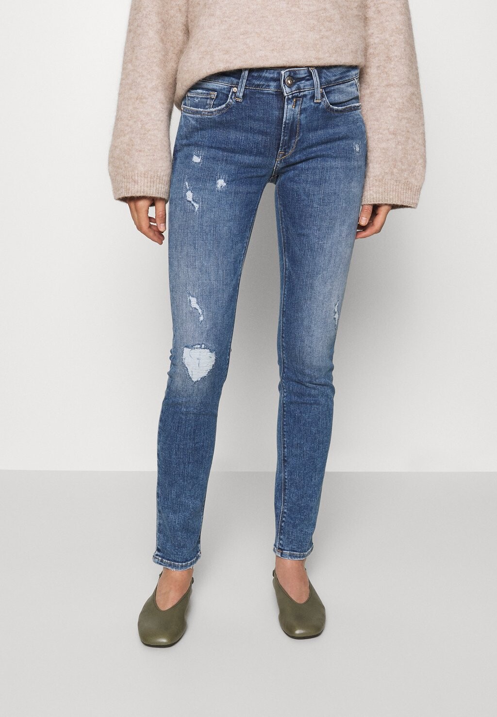 

Джинсы Skinny Fit Replay, синий