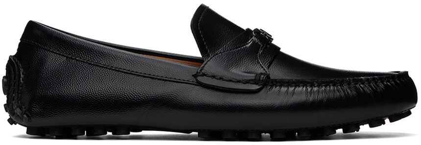 

Черные лоферы для водителей Ferragamo, цвет Nero