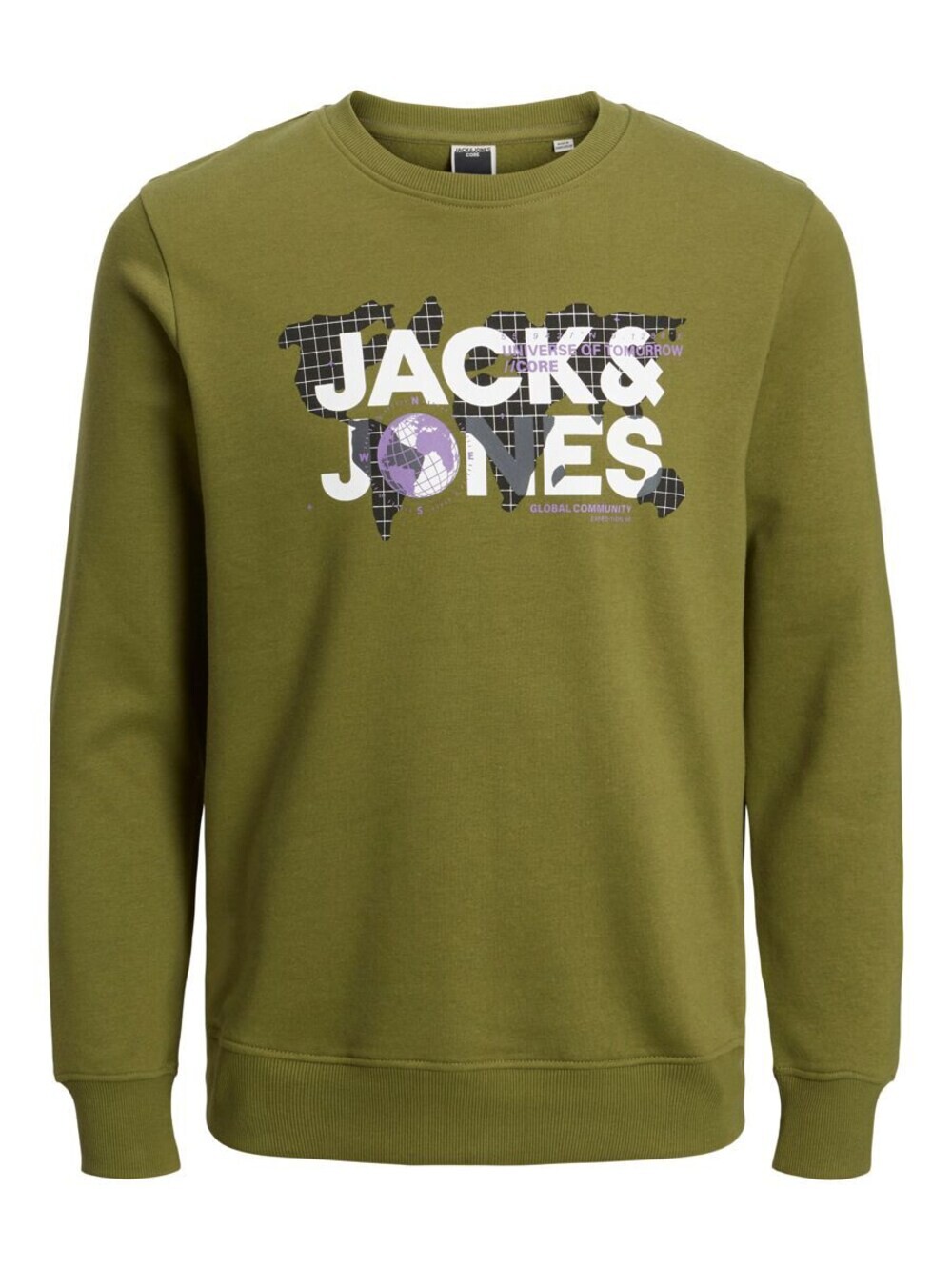 

Толстовка JACK & JONES, зеленый