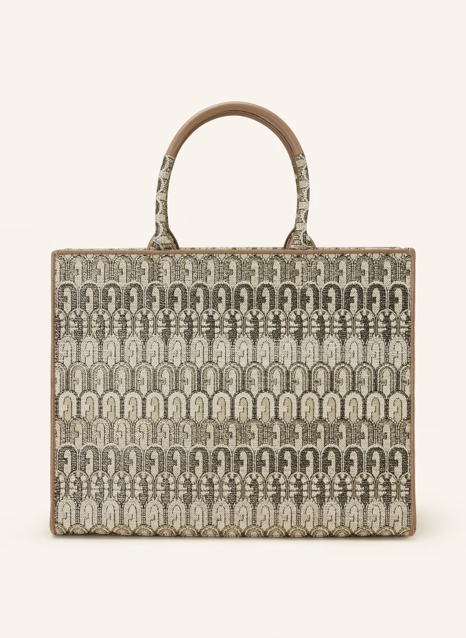 

Шопер furla opportunity с блестящей пряжей Furla, бежевый
