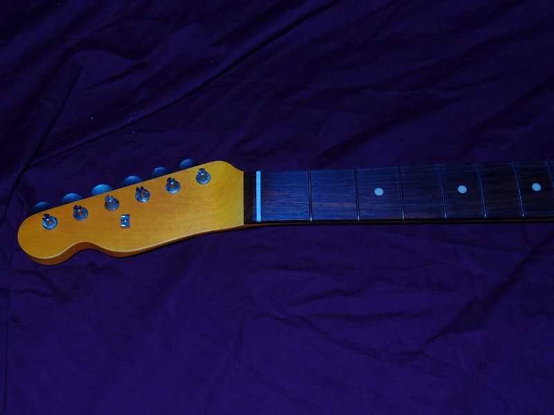 

LEFTY, 21 лад, реликвия 1960-х годов, обработанная вручную, Telecaster Allparts, Fender, лицензированный гриф из палисандра и клена Telecaster Neck
