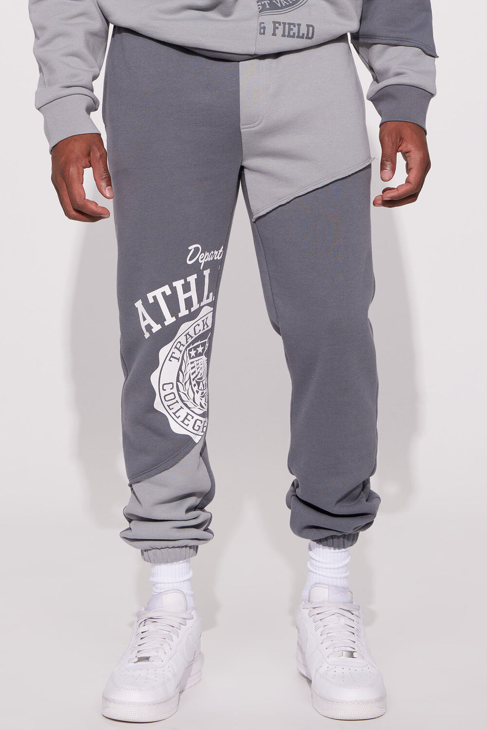 

Джоггеры Fashion Nova FNSPLICEBOTTOM, серый