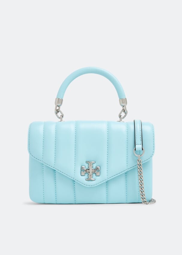 

Сумка TORY BURCH Kira mini top handle bag, синий