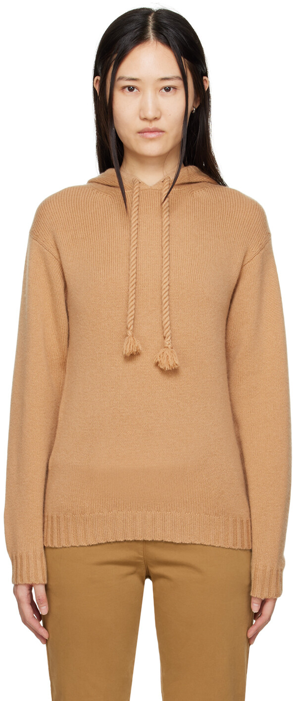 

Худи светло-коричневого цвета Rienza Max Mara, Коричневый