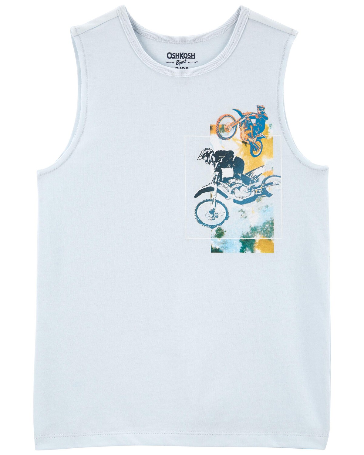 

Майка для мотокросса Tie-Dye Muscle Tank Carter's, синий