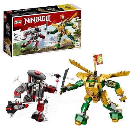 Конструктор Lego Ninjago Lloyd’s Mech Battle EVO 71781, 223 детали - фото