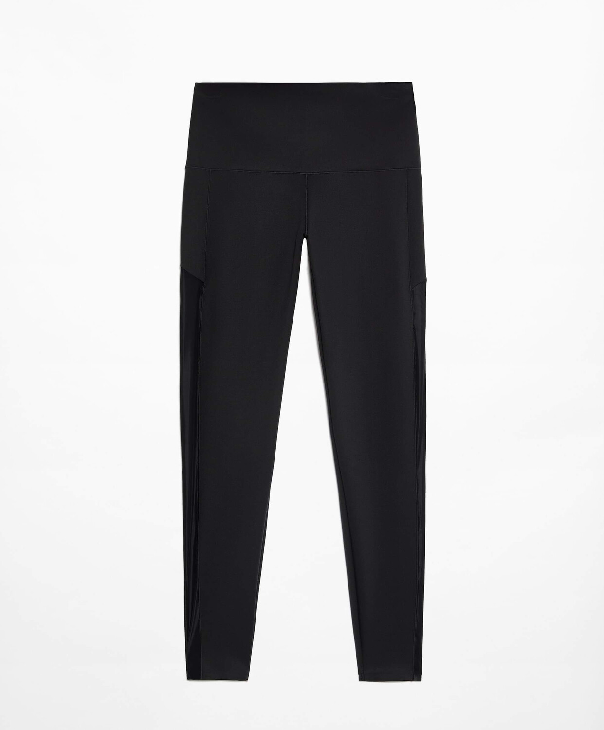 

Леггинсы Oysho Mesh Perfect-Adapt High-Rise 65cm Ankle-Length, черный