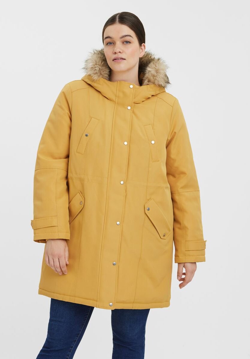 

Парка Vero Moda Curve, желтый