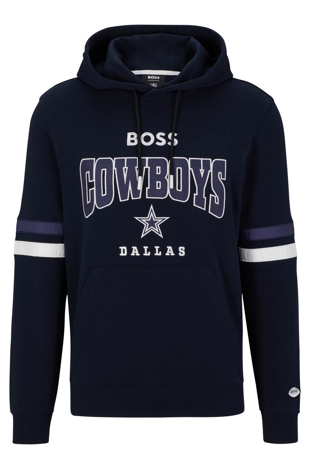 

Толстовка Boss X Nfl Cotton-terry With Collaborative Branding Cowboys, темно-синий