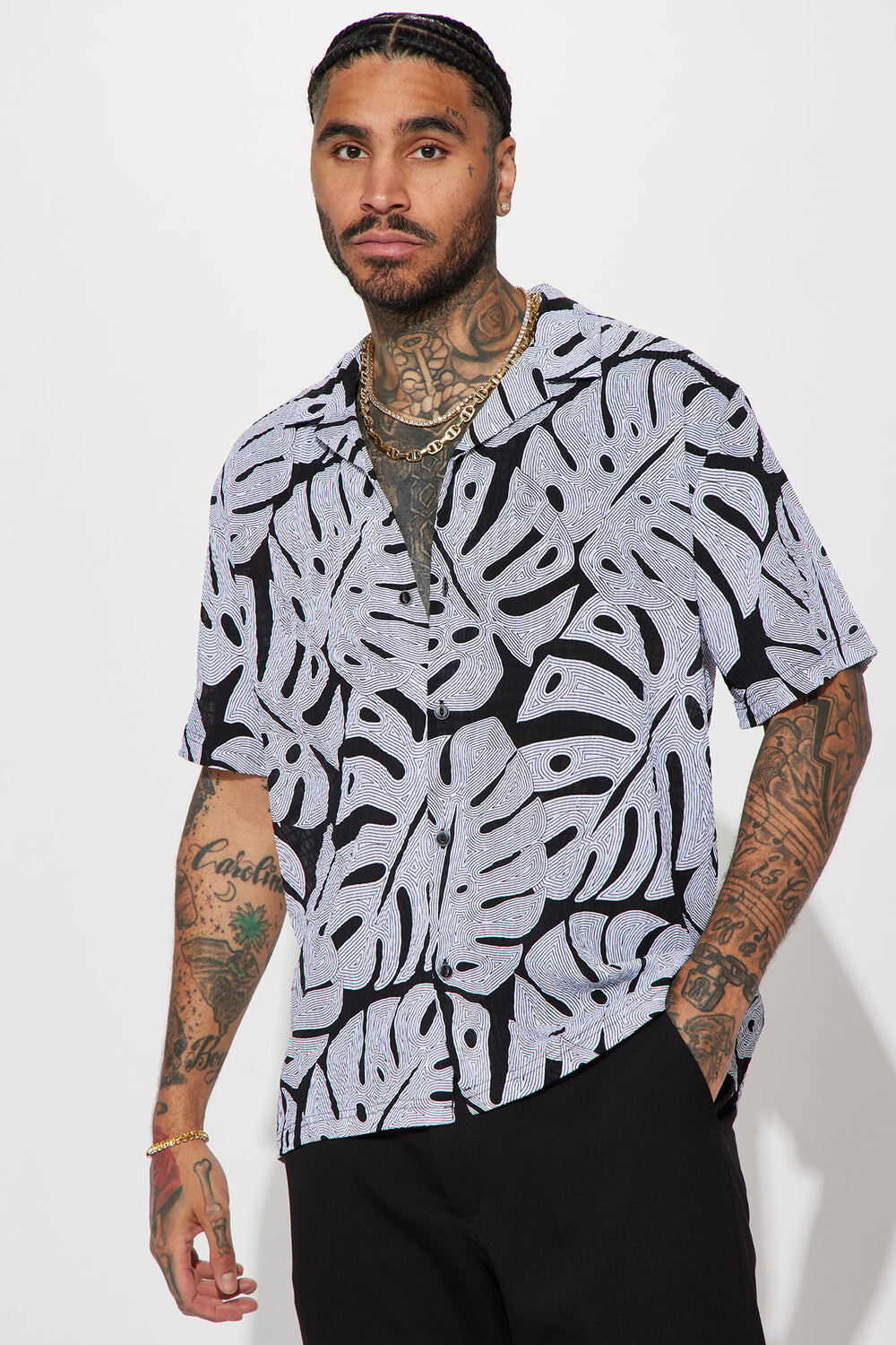 

Рубашка Fashion Nova D2420X4045, черный