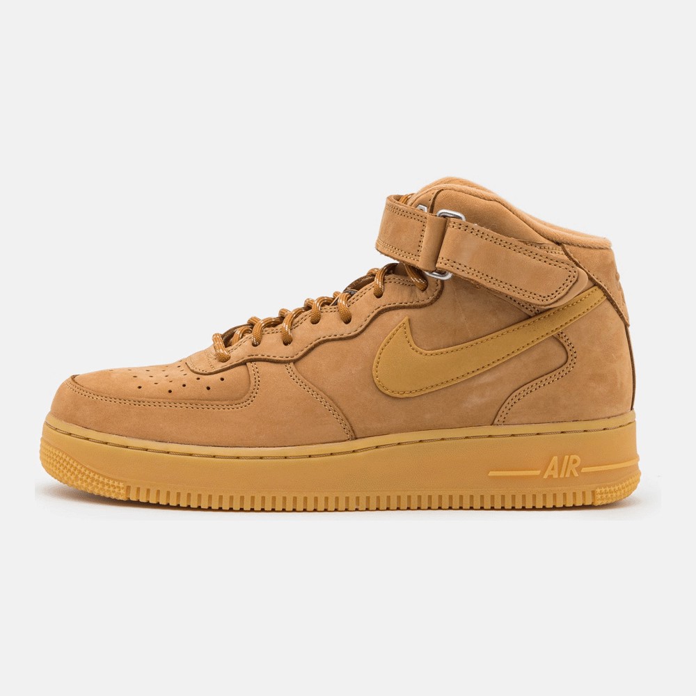 Nike Sportswear Air Force 1 Mid 07 Wb flax wheat light brown black team gold CDEK.Shopping