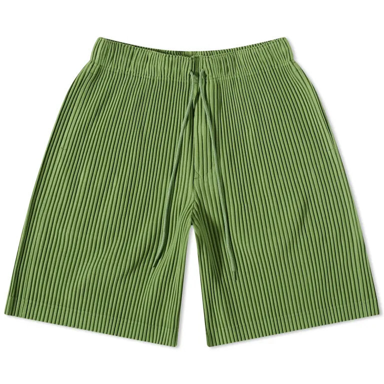 

Шорты Homme Plissé Issey Miyake Pleated Drawstring, зеленый