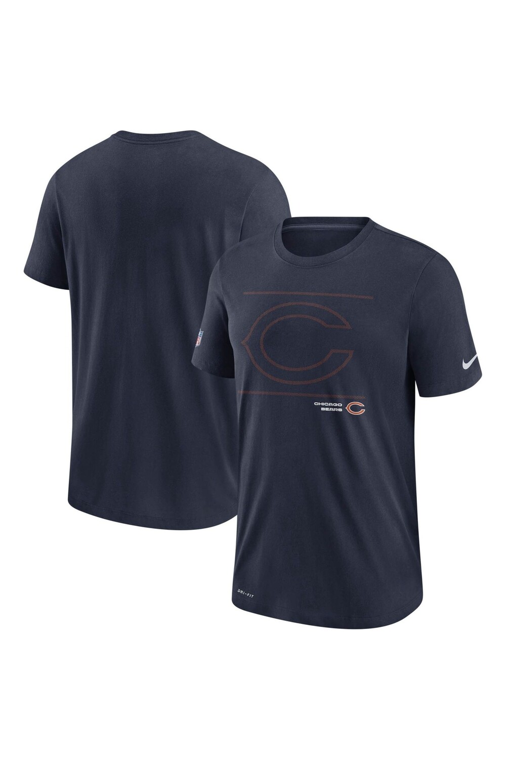 

Футболка Nike из выпуска Fanatics Chicago Bears Team Nike, синий