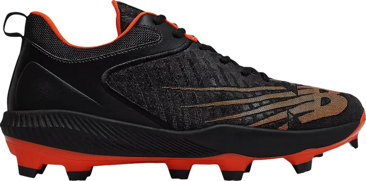 

Бутсы New Balance FuelCell 4040 v6 'Molded Black Orange', черный